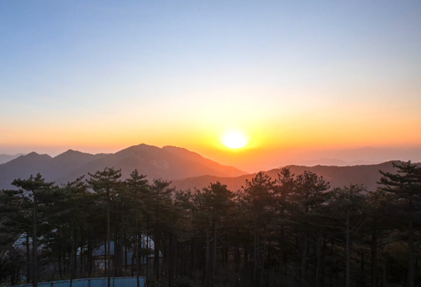 天堂寨春、夏、秋、冬