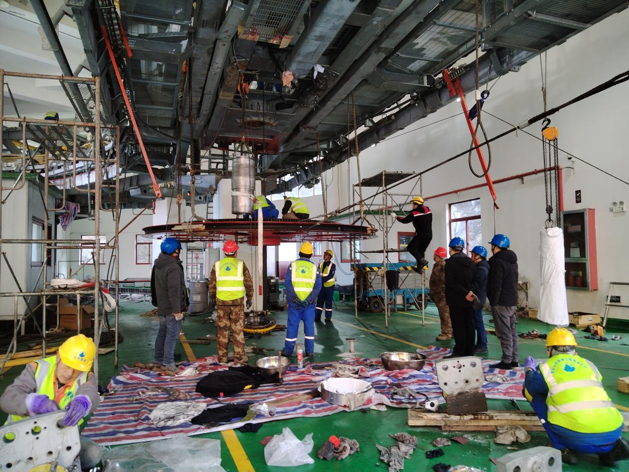 匠心护航云端路——天堂寨景区索道首次大修圆满收官